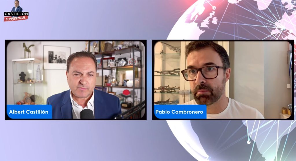 Albert Castillón y Pablo Cambronero durante el programa del 7 de octubre de 2026