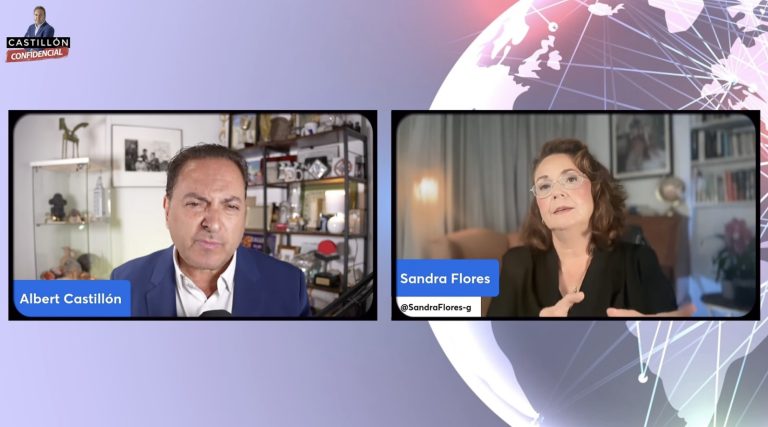 Albert Castillón entrevista a Sandra Flores en el programa del 15 de octubre de 2026