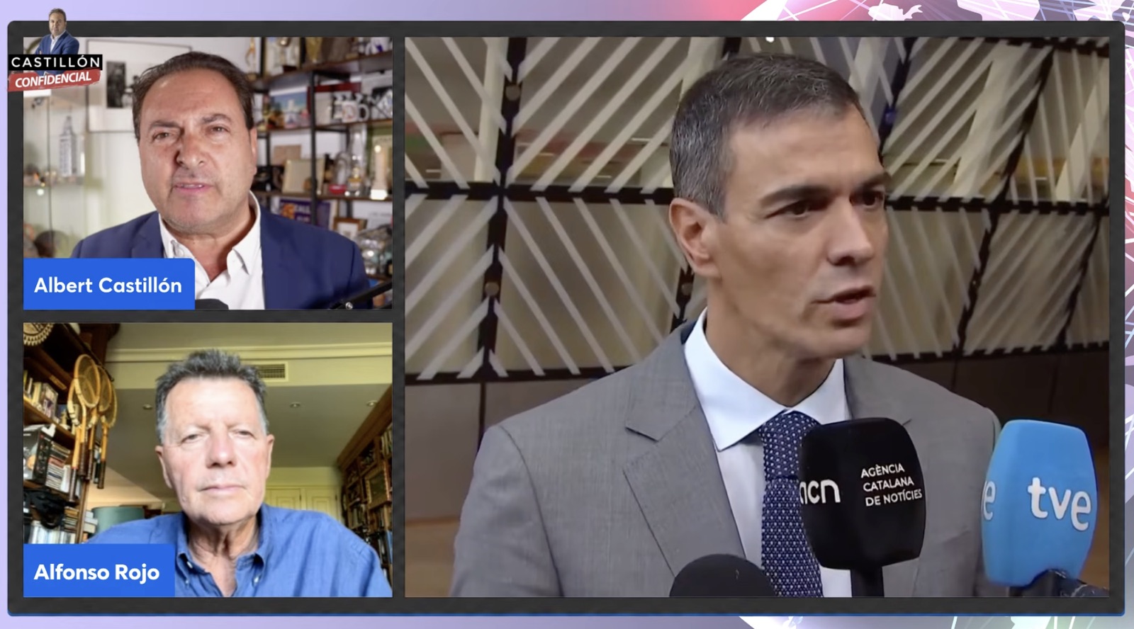 Albert Castillón conversa con Alfonso Rojo sobre el escenario electoral y Pedro Sánchez