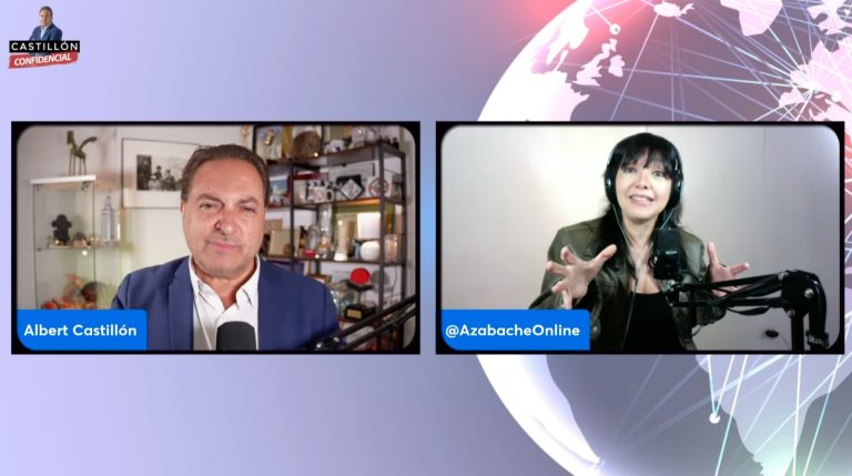 Albert Castillón y Azabache durante su entrevista sobre María Corina Machado y Venezuela