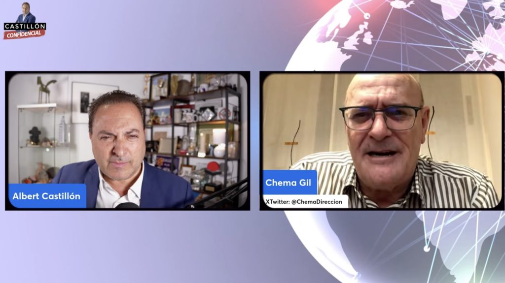 Albert Castillón entrevista a Chema Gil en el programa del 14 de octubre