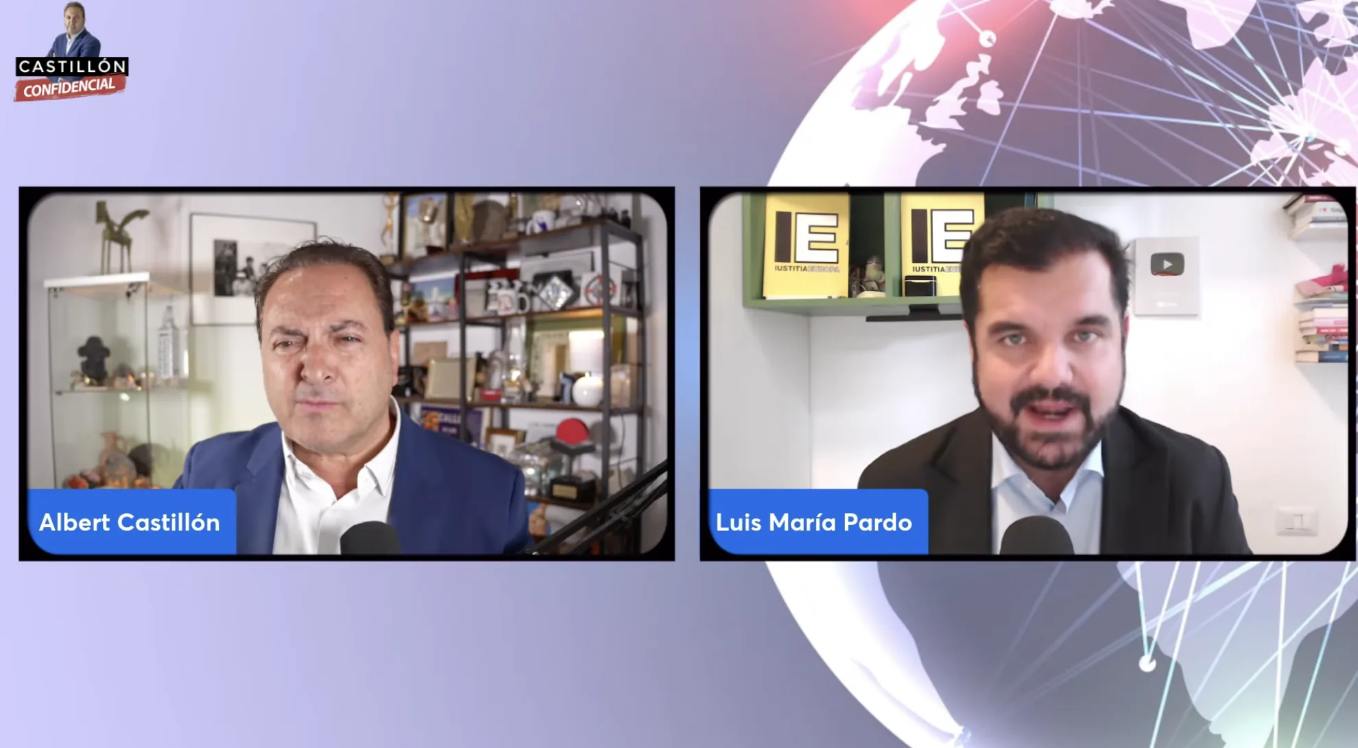 Albert Castillón entrevista a Luis María Pardo en Castillón Confidencial