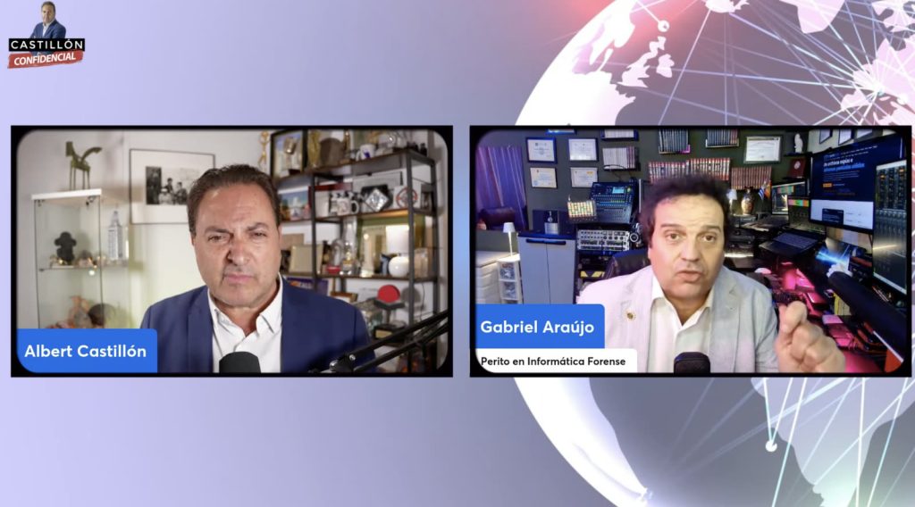 Albert Castillón entrevista a Gabriel Araújo en el programa del 19 de octubre de 2026