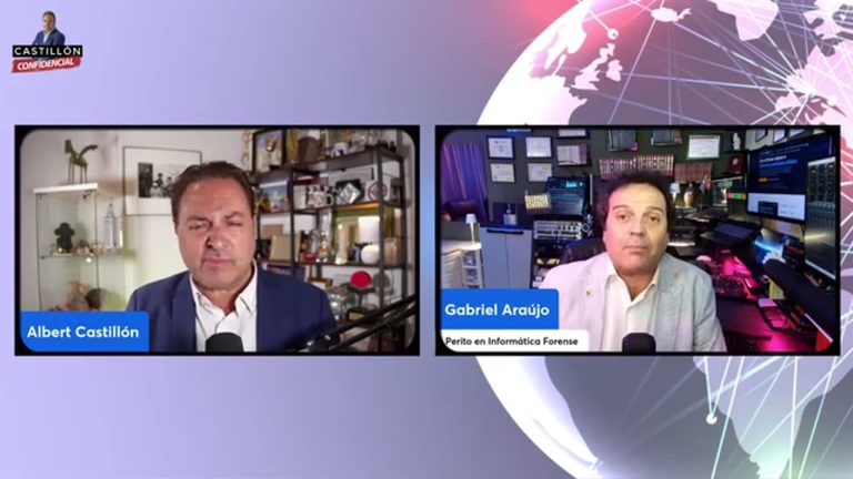 Albert Castillón entrevista al perito informático Gabriel Araújo en el programa del 19 de octubre de 2026