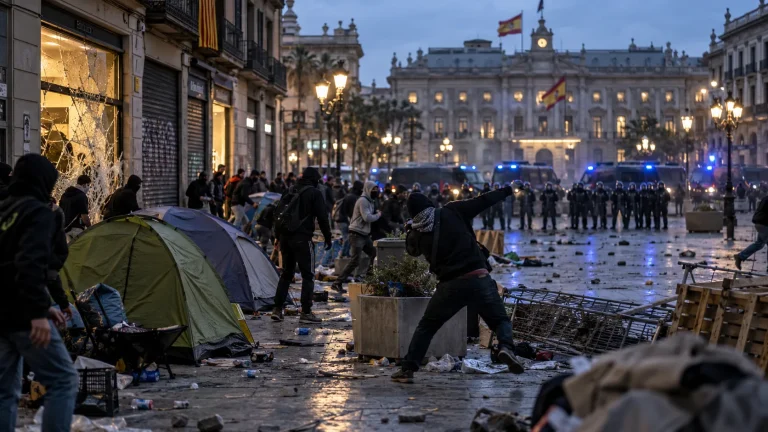 La estrategia de la tensión: violencia callejera y connivencia institucional en el escenario político
